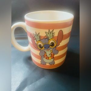 NWOB Stitch W/ Pink Stripes Mug.